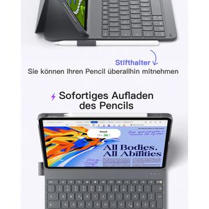 Produktbild für Tablet-Hülle Inateck BK2007-13, grau