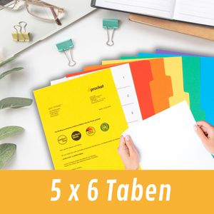 Produktbild für Register perfect-line A4, blanko