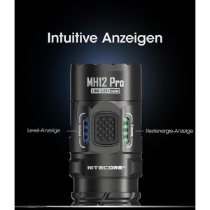 Produktbild für Taschenlampe Nitecore MH12PRO LED aufladbar