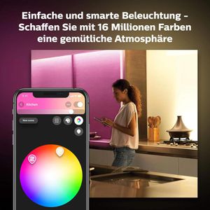 Produktbild für LED-Streifen Philips-Hue Plus Basis Set, dimmbar, weiß + RGB