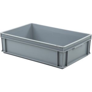 Produktbild für Eurobox Fetra 1330, grau, 33 Liter