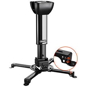 Produktbild für Beamer-Deckenhalterung Celexon MultiCel 3040 Pro, schwarz