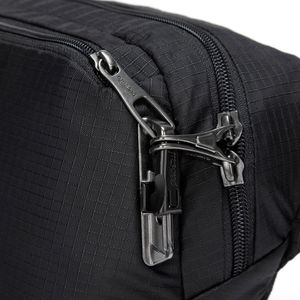 Produktbild für Bauchtasche Pacsafe Vibe 100, aus recyceltem PET, schwarz