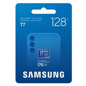 Produktbild für Micro-SD-Karte Samsung T7 MB-MB128T/WW, 128GB