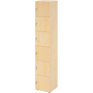 Produktbild für Schließfachschrank Hammerbacher 264l6, ahorn