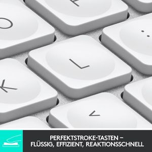 Produktbild für Tastatur Logitech MX Keys Mini for MAC Pale Gray