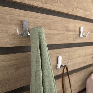 Produktbild für Garderobenhaken SO-TECH Jasmin, 108547, chrom poliert