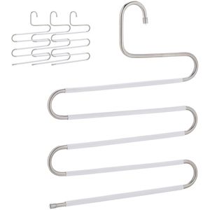 Produktbild für Hosenbügel Relaxdays 100467770, aus Edelstahl
