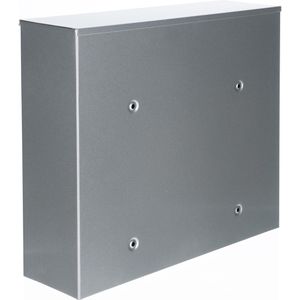Produktbild für Briefkasten Burg-Wächter Potsdam 877 Si, silber, aus Stahl