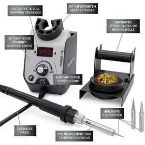 Produktbild für Lötstation GALLUNOPTIMAL Pionier 110, Set