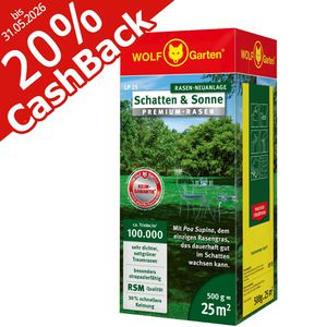 Rasensamen Wolf-Garten LP 25 Schatten & Sonne