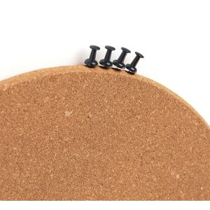 Produktbild für Pinnwand Zeller 11577, rund, braun