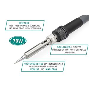 Produktbild für Lötstation QUICK QU969B+, Set