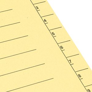 Produktbild für Trennblätter DONAU 8610001-25, A4