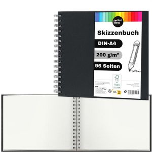 Produktbild für Skizzenbuch perfect-ideaz A4 quer