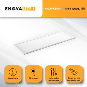 Produktbild für LED-Panel Enovalite ELED600206, weiß, 120 x 30 cm
