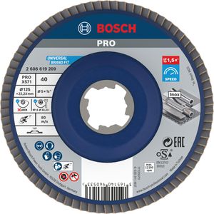 Fächerschleifscheibe Bosch PRO X571