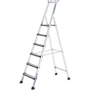 Produktbild für Stehleiter Zarges Comfortstep S, 41424, mit Plattform