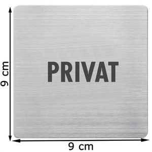 Produktbild für Hinweisschild Alco 450-34, Privat