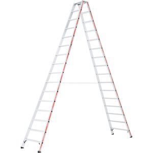 Produktbild für Stehleiter Hymer 802432, beidseitig begehbar