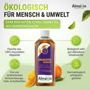 Produktbild für Allzweckreiniger AlmaWin Orangenölreiniger extra