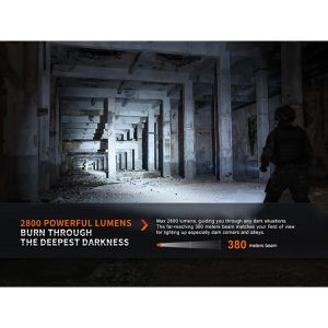 Produktbild für Taschenlampe Fenix PD36R Pro, LED, aufladbar