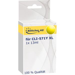 Produktbild für Tinte Böttcher-AG für Canon CLI-571Y XL