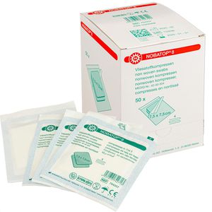 Vlieskompressen Nobamed Nobatop 8, 4-lagig, steril