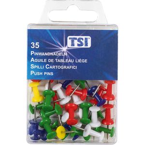 Produktbild für Pinnadeln TSI 48350, Kopf aus Kunststoff