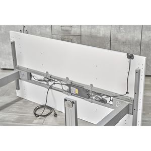 Produktbild für Schreibtisch Hammerbacher XMKA 16, weiß / weiß