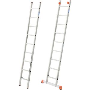 Produktbild für Schiebeleiter Krause Monto Fabilo, 129277, 2 x 9 Sprossen