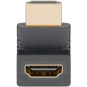 Produktbild für HDMI-Adapter Goobay 65744, 90 Grad gewinkelt, nach oben