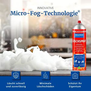 Produktbild für Feuerlöschspray Hekatron Haus, Küche und Camping