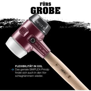 Produktbild für Vorschlaghammer HALDER SIMPLEX, 3027.081, Ø 80mm
