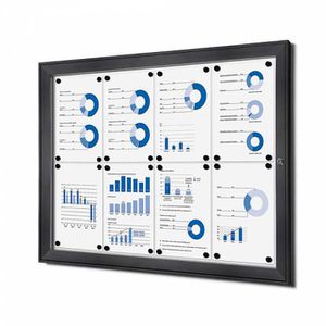 Produktbild für Schaukasten Showdown-Displays anthrazit, außen