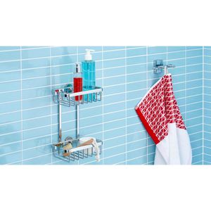 Produktbild für Duschablage Tesa Aluxx 40211, verchromt