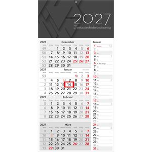 Produktbild für 4-Monatskalender Geiger Konzept 4 Post, Jahr 2027
