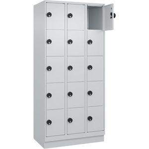 Schließfachschrank CP-Möbel Classic Plus lichtgrau