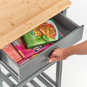 Produktbild für Küchenwagen Zeller 13768, grau