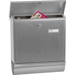Produktbild für Briefkasten Burg-Wächter Comfort-Set 39130 silber, Edelstahl