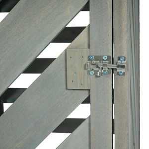 Produktbild für Mülltonnenbox Mendler HWC-J44 XL, Holz