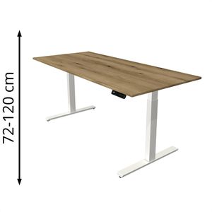 Schreibtisch Kerkmann Move 3, asteiche / weiß