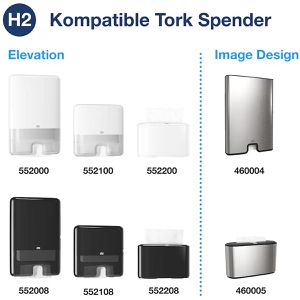 Produktbild für Papierhandtücher Tork Xpress Multifold, 150300, H2, 2-lagig