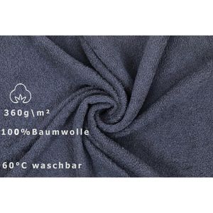 Produktbild für Handtuch Betz Berlin XXL, dunkelgrau, 100 x 200 cm