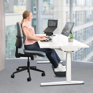 Produktbild für Rückenstütze Fellowes Breyta, aus Stoff, waschbar