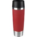 Isolierbecher Emsa Travel Mug Grande 515617, 500ml hält 6h warm, Edelstahl doppelwandig, rot