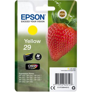 Produktbild für Tinte Epson 29 C13T298440 Erdbeere, gelb