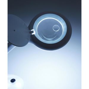 Produktbild für Lupenleuchte McShine LL-56, 100 mm Glaslinse, LED