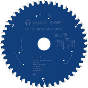 Kreissägeblatt Bosch Expert Aluminium Cordless, 2608902116
