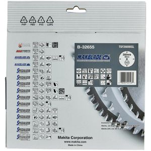 Produktbild für Kreissägeblatt Makita B-32655, Makblade Plus
